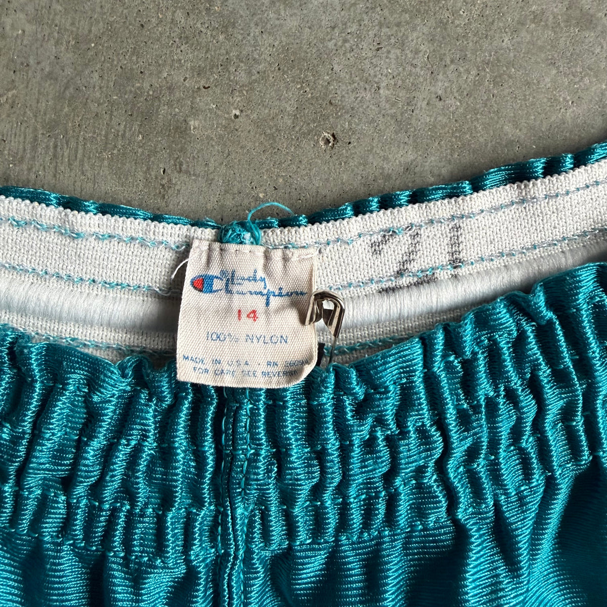 Vintage WNBA Utah Starzz Ladies Champions Game Worn Basketball Shorts