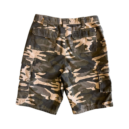 Y2K Rugged Wear Camo Cargo Shorts