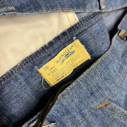 Vintage 70s Wrangler Cowboy Flare Jeans