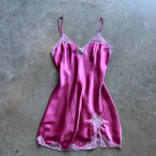 Women’s Delicates Pink Lace Slip