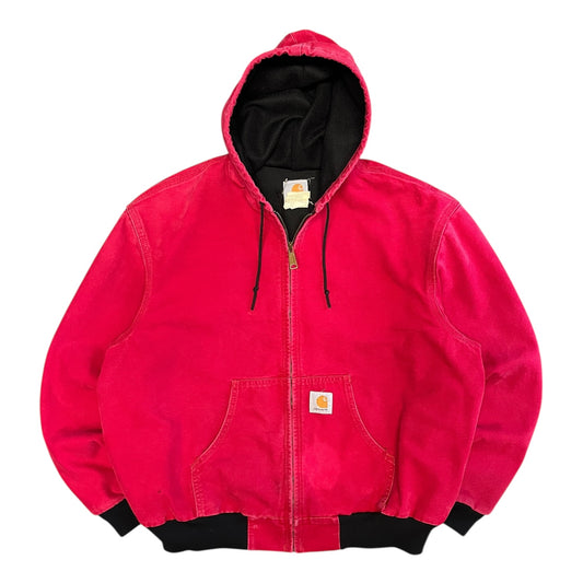 Vintage Carhartt ‘J03 Red’ Thermal Lined Active Jacket