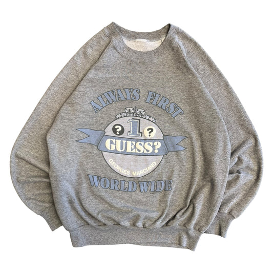 Vintage Guess ‘Always First’ Crewneck Sweatshirt