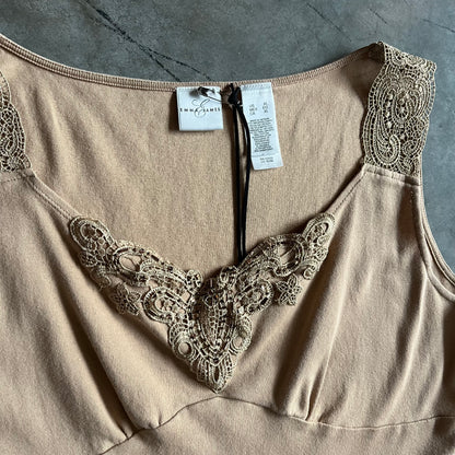 Women’s Y2K Emma James Taupe Fairy Tank