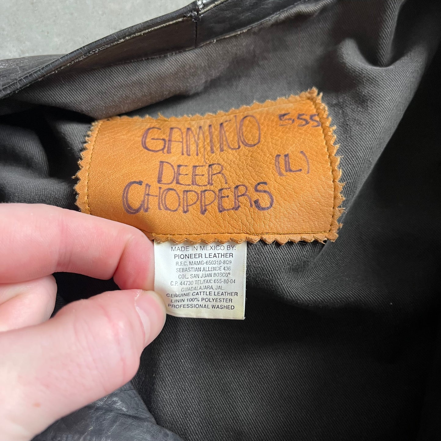 West Coast Choppers Leather Jacket