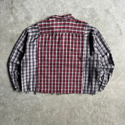Rebuild By Needles 10 Cut Flannel Button Up Shirt
