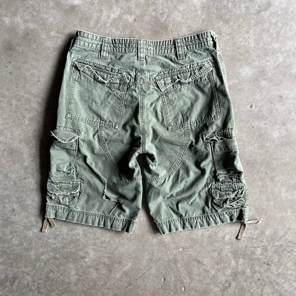 Vintage Mossimo Cargo Supply Green Cargo Shorts