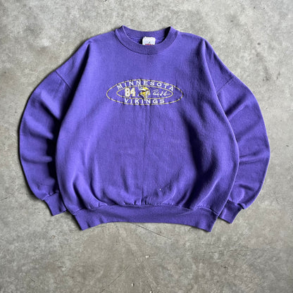 Vintage Randy Moss Vikings NFL Purple Sweatshirt