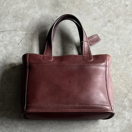 Vintage Coach Bleecker Tote Mahogany