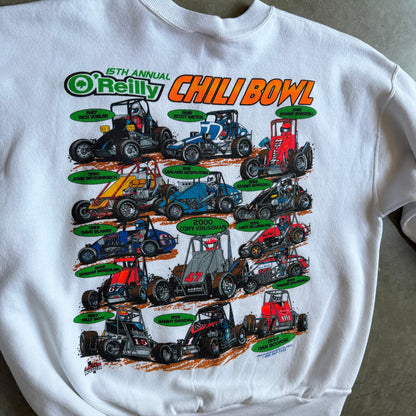 Y2K 2001 O’Reilly Chili Bowl Dirt Racing Sweatshirt