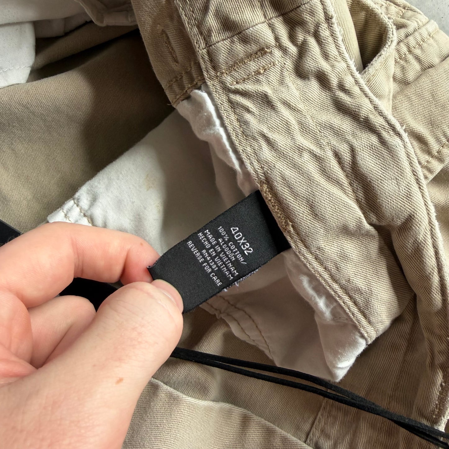Y2K Polo Jeans Co Ralph Lauren Khaki Cargo Pants