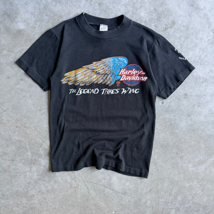 Vintage Harley Davidson “The Legend Takes Wing” Tee