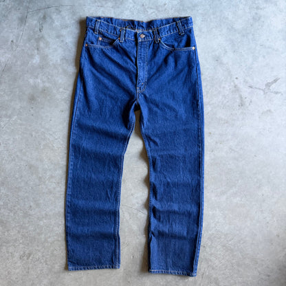 Vintage Levi’s 517 Bootcut Orange Tab Dark Wash Jeans