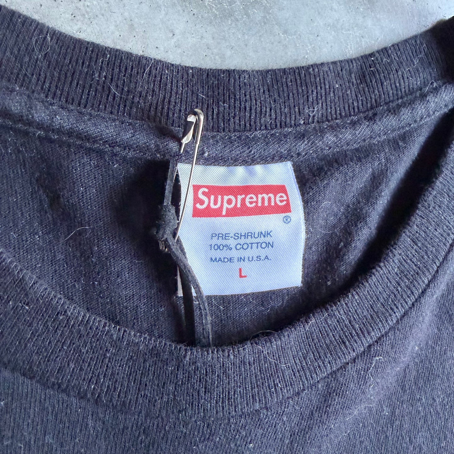 Supreme x Toshio Maeda FW15 ‘Touch’ T Shirt Black