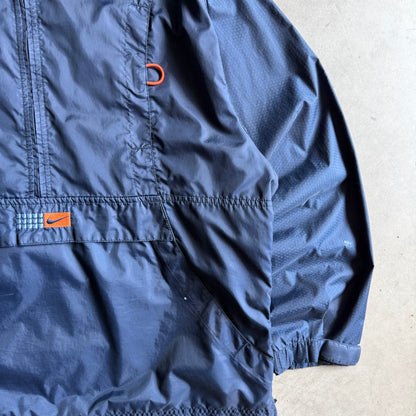 Vintage Nike Half Zip Navy Windbreaker