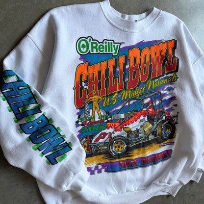Y2K 2001 O’Reilly Chili Bowl Dirt Racing Sweatshirt