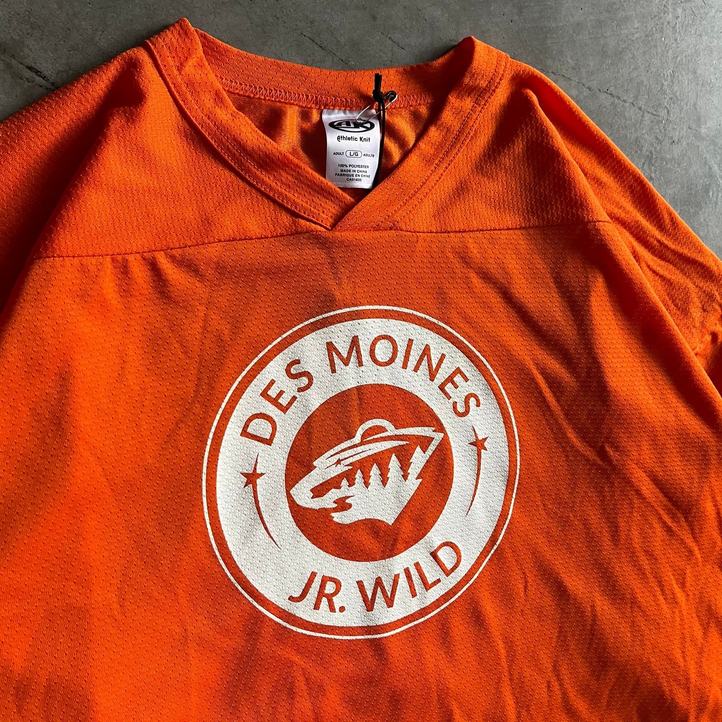 CCM Des Moines Jr. Wild #8 Jersey