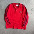 Y2K Iowa State Cyclones 3 Button Longsleeve