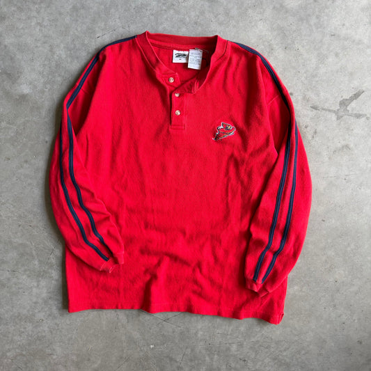Y2K Iowa State Cyclones 3 Button Longsleeve
