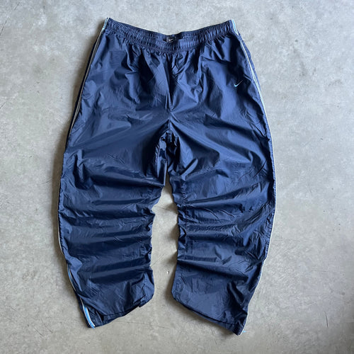 Y2K Nike Baggy Navy & Sky Blue Track Pants