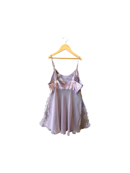 Women’s Y2K Secret Treasures Lilac Fairycore Slip With Lace