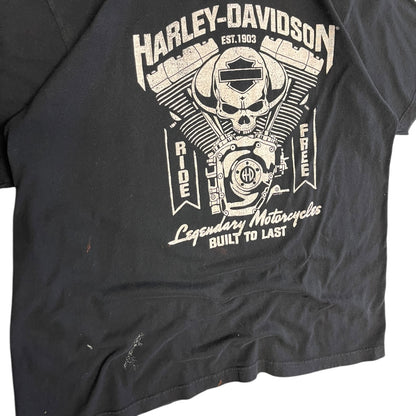Y2K Harley Davidson “Built To Last” Tee