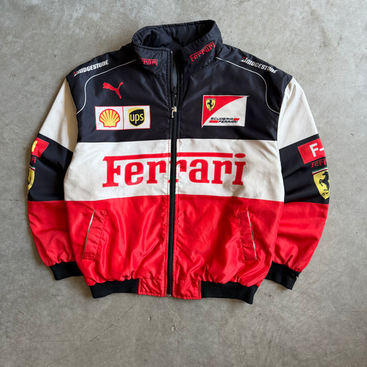 Vintage Puma Scuderia Ferrari F1 Racing Team Jacket