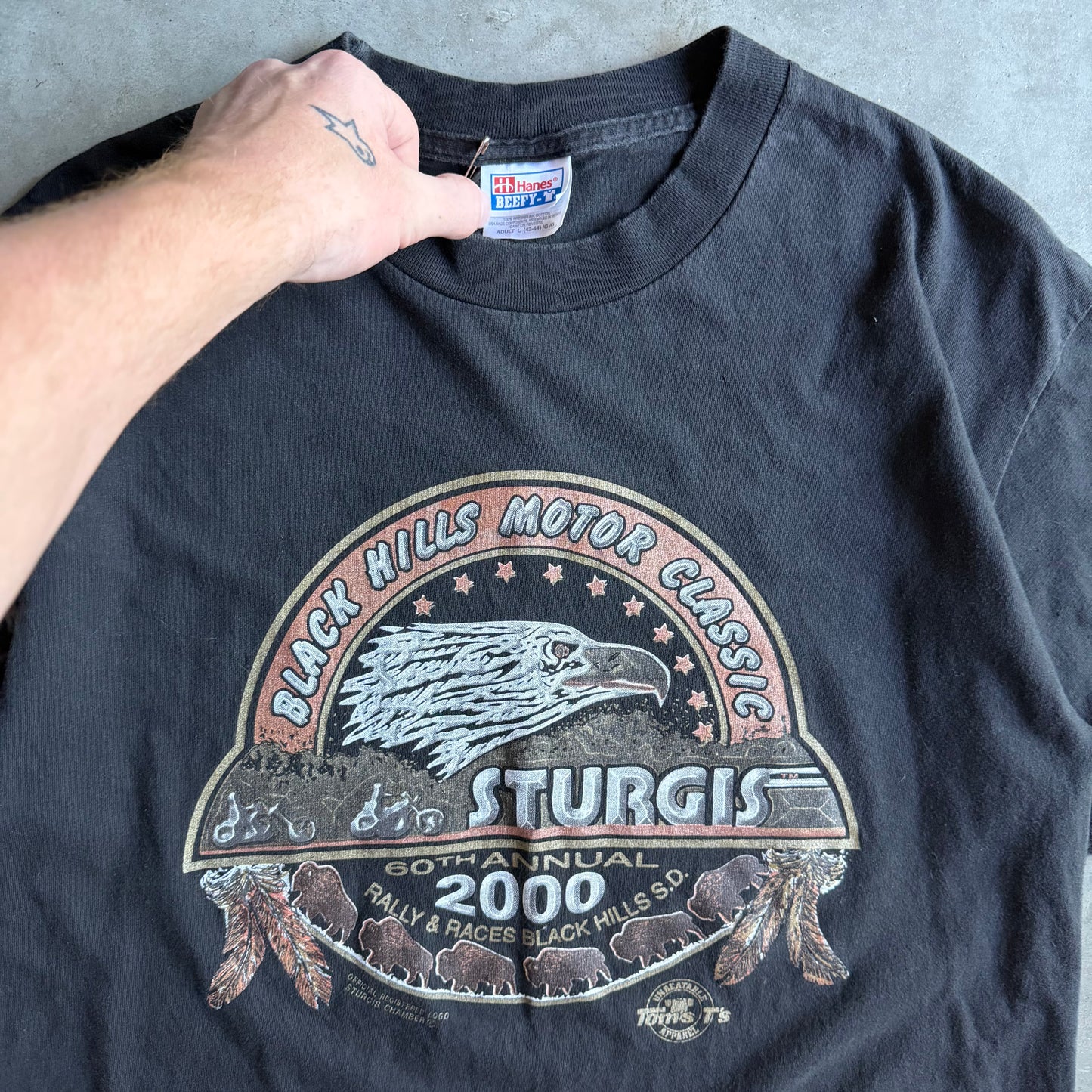 2000 Sturgis Black Hills Motor Classic ‘Millennium’ Tee