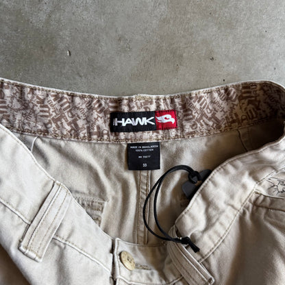 Y2K Tony Hawk Khaki Cargo Shorts