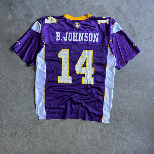 Vintage Minnesota Vikings Brad Johnson #14 Jersey