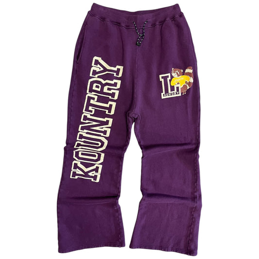 Kapital Kountry Flared Sweatpants Purple