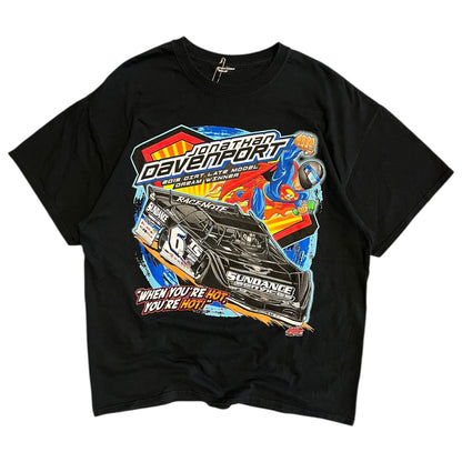 Y2K Jonathan Davenport Superman NASCAR Tee
