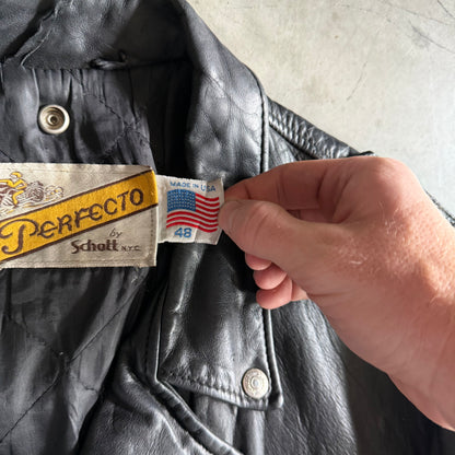 Vintage Schott Perfecto Leather Motorcycle Jacket