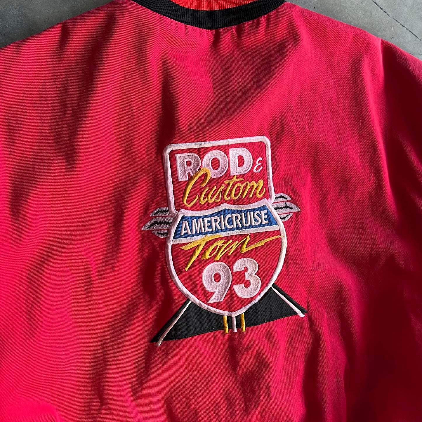 Vintage Rod & Customs Bomber Jacket