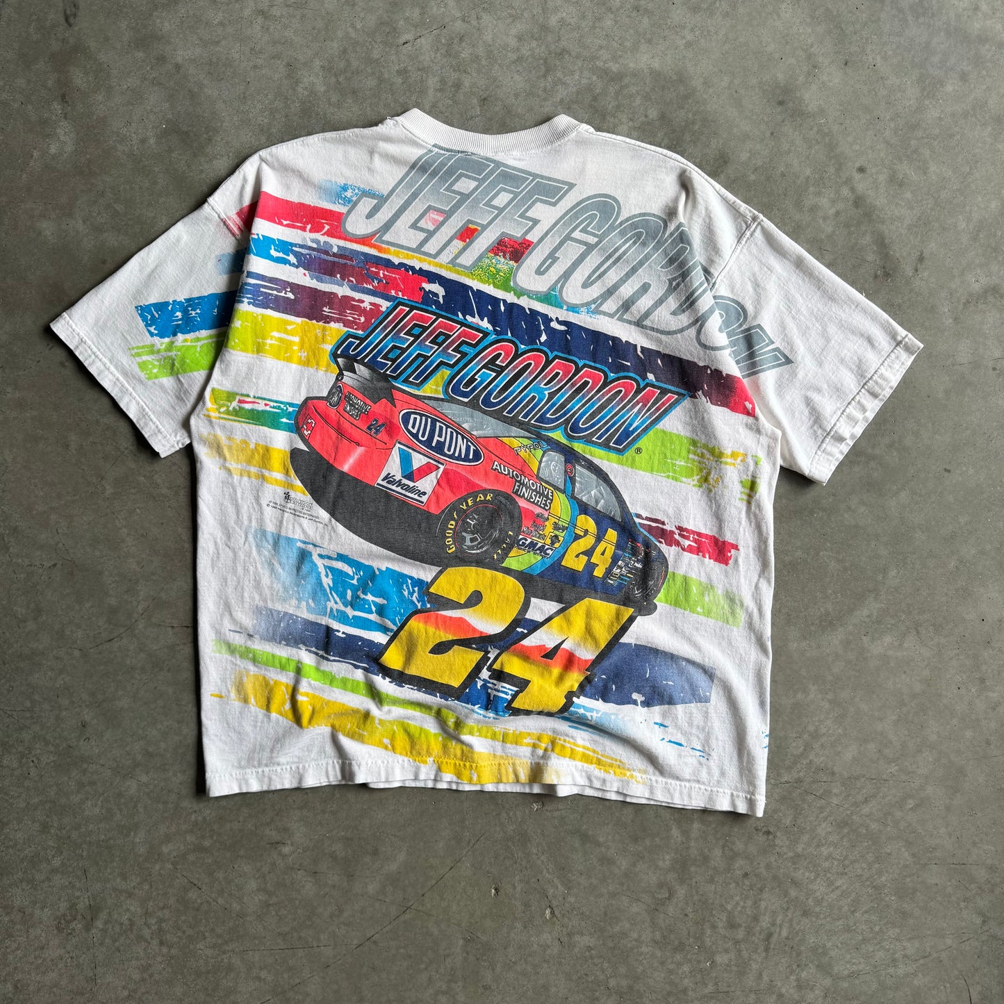 Vintage Jeff Gordon ‘95 Winston Cup Champ AOP Tee