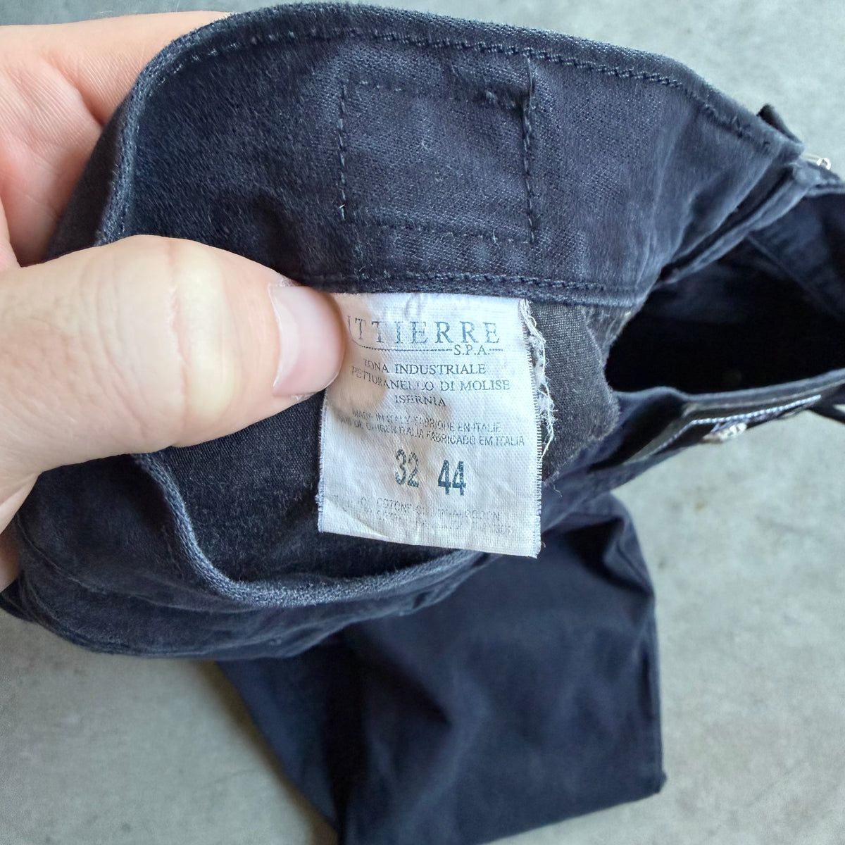 Y2K Versace Jeans Couture Black Straight Leg Jeans