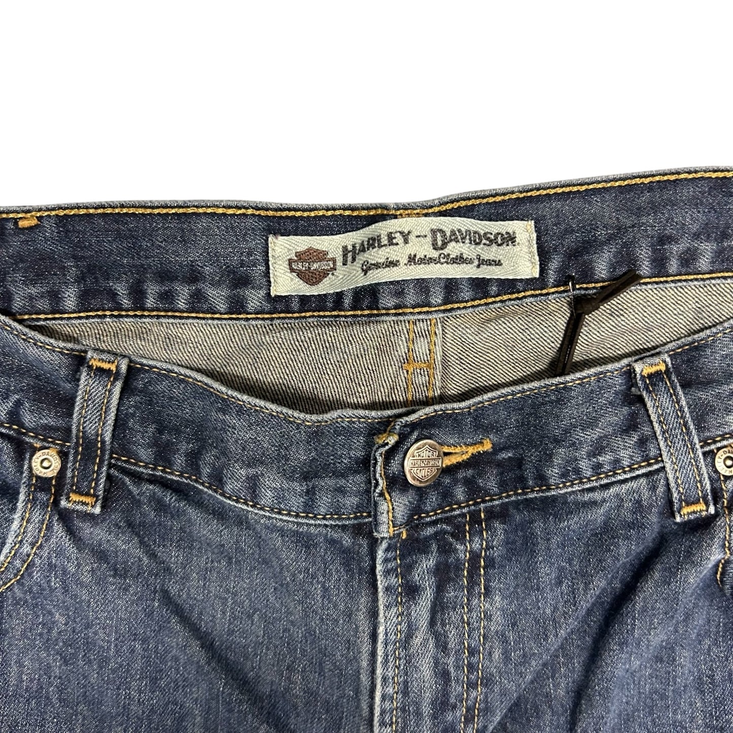 Y2K Harley Davidson Genuine Motorcycle Jeans