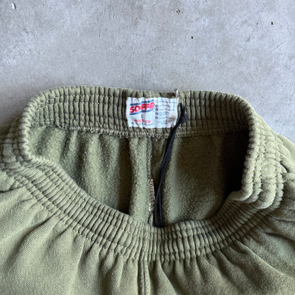 Y2K USMC Eagle Crest Army Green Sweatpants