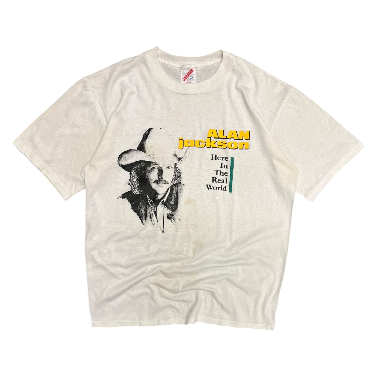 Vintage Alan Jackson ‘Here In The Real World’ Tee