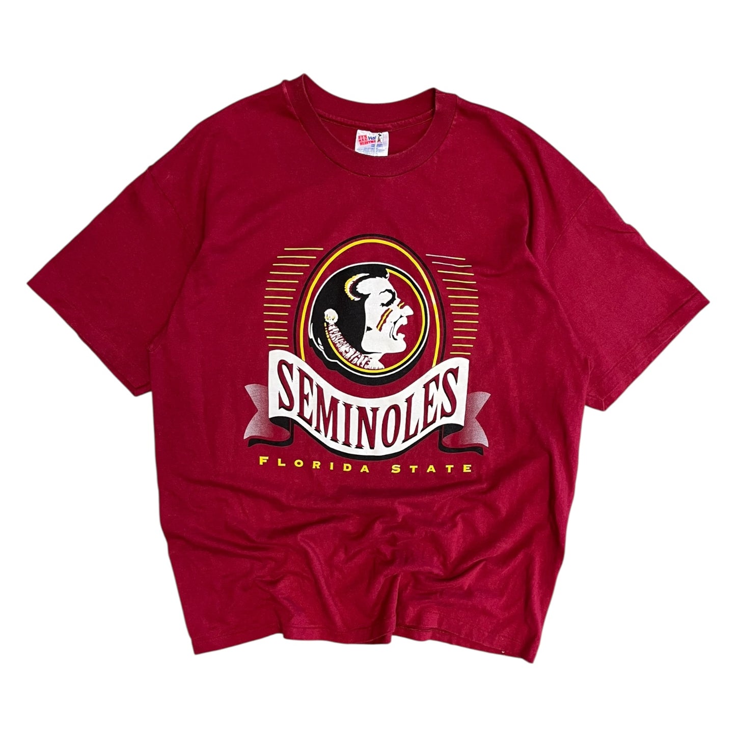 Vintage Florida State Seminoles Logo Banner Tee