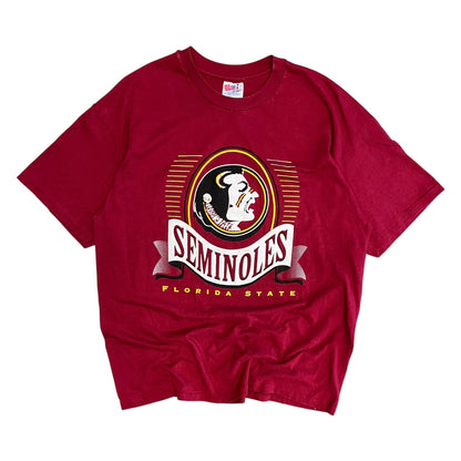 Vintage Florida State Seminoles Logo Banner Tee