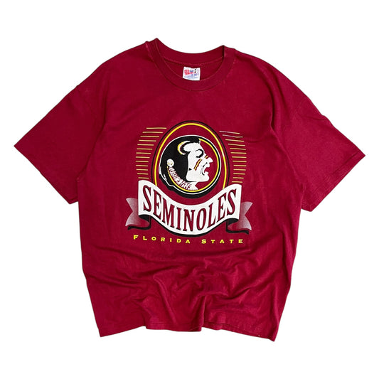 Vintage Florida State Seminoles Logo Banner Tee