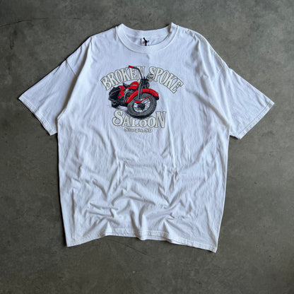 Vintage Sturgis Broken Spoke Saloon Motorcycle Tee