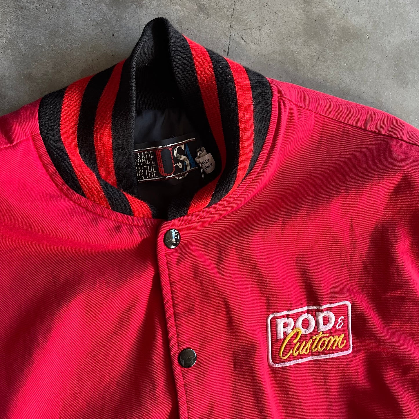 Vintage Rod & Customs Bomber Jacket
