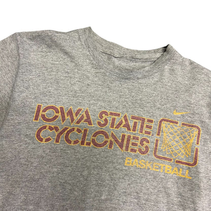 Y2K Nike Iowa State Cyclones Basketball Grey Tee
