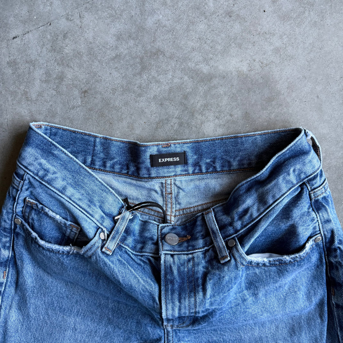 Y2K Women’s Express Flared Blue Jeans