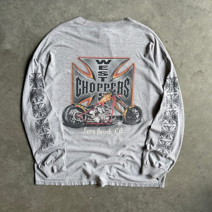 Vintage Jesse Who West Coast Choppers Grey Longsleeve