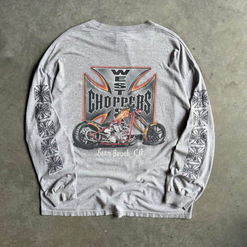 Vintage Jesse Who West Coast Choppers Grey Longsleeve