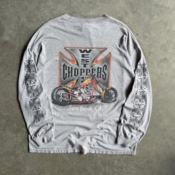 Vintage Jesse Who West Coast Choppers Grey Longsleeve