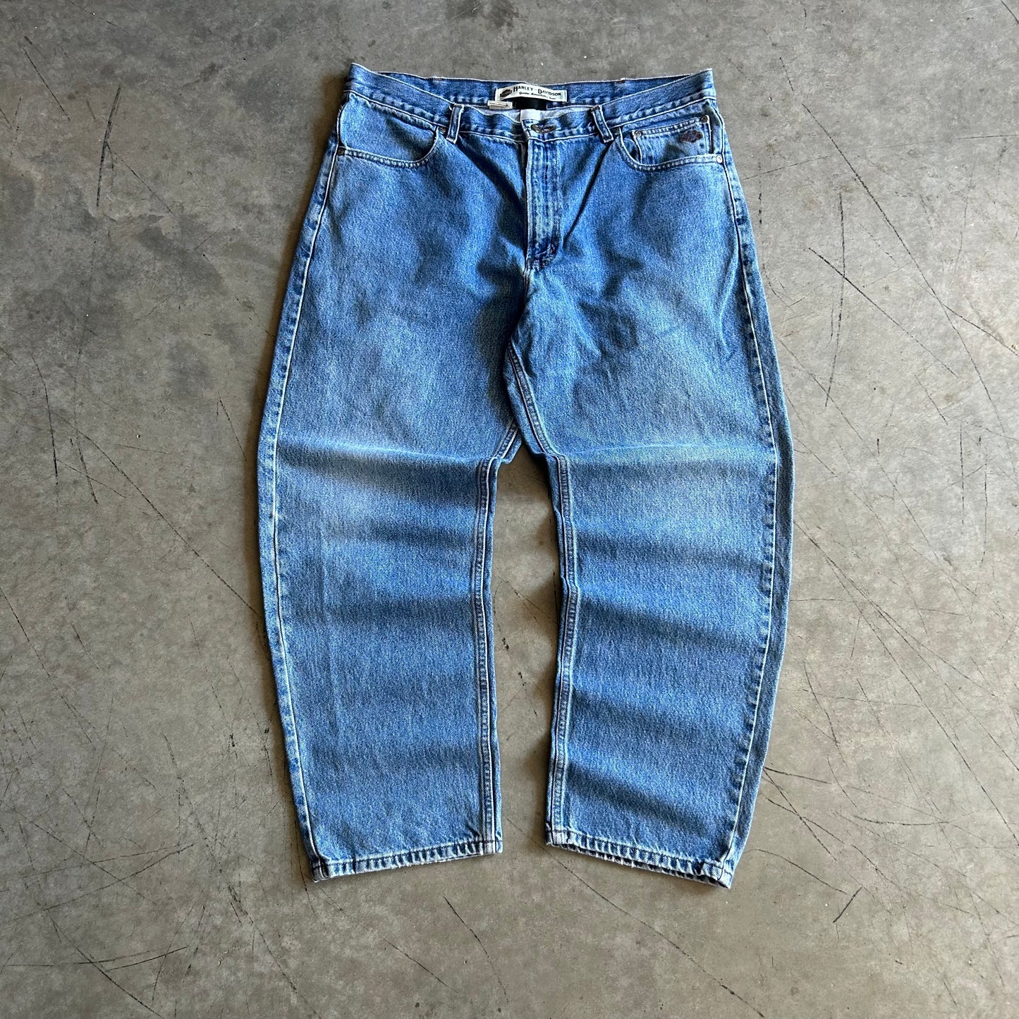 Y2K Harley Davidson Genuine Motorclothes Jeans