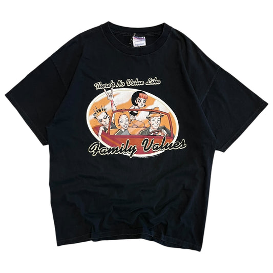 Vintage 2001 Family Values Family Car Ride T Shirt